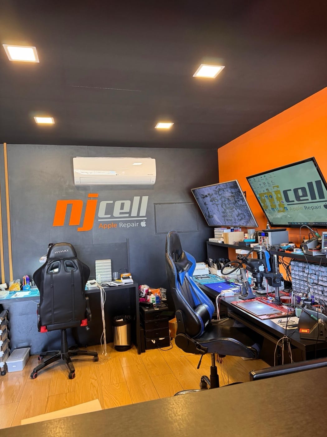 Laboratório técnico NJCELL Sorocaba Laboratório técnico NJCELL para reparo de iPhone e Mac