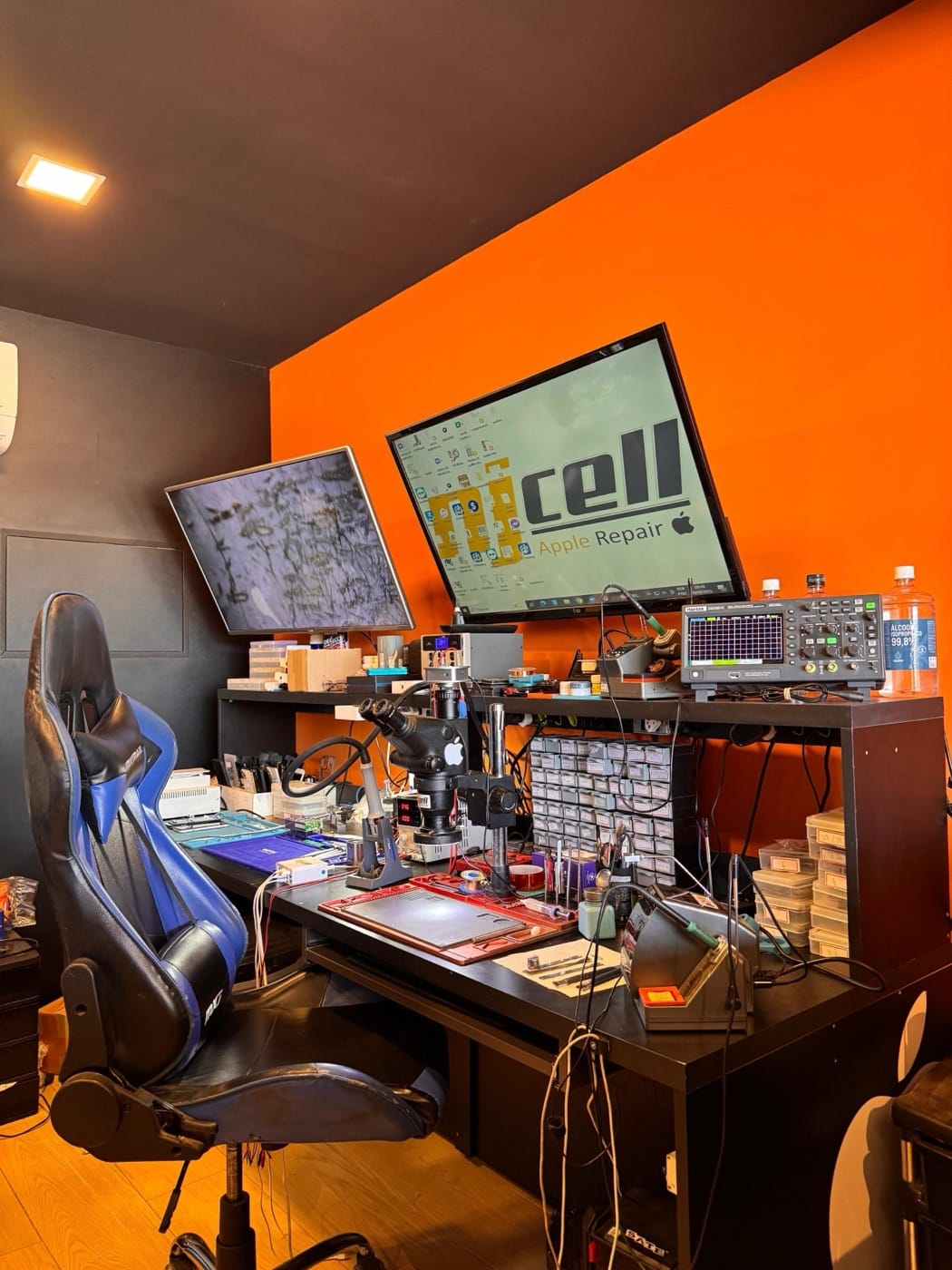 Loja NJCELL assistência Apple em Sorocaba Interior da loja NJCELL em Sorocaba